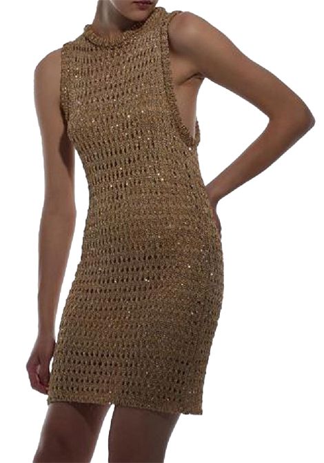 Abito Simona Corsellini donna ABO1001V0730 oro traforato SIMONA CORSELLINI | Abiti | ABO1001V0730